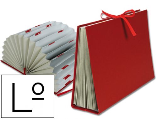 Pasta liderpapel com fole a-z com 20 divisorias letras bordeaux , Liderpapel , 13319 , 8423473133198